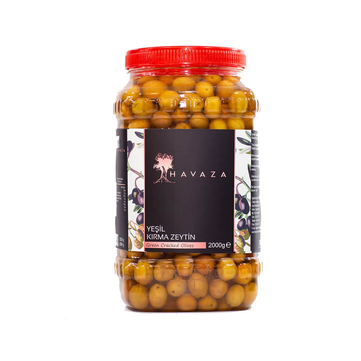 Yeşil Kırma Zeytin - 2000 gr.