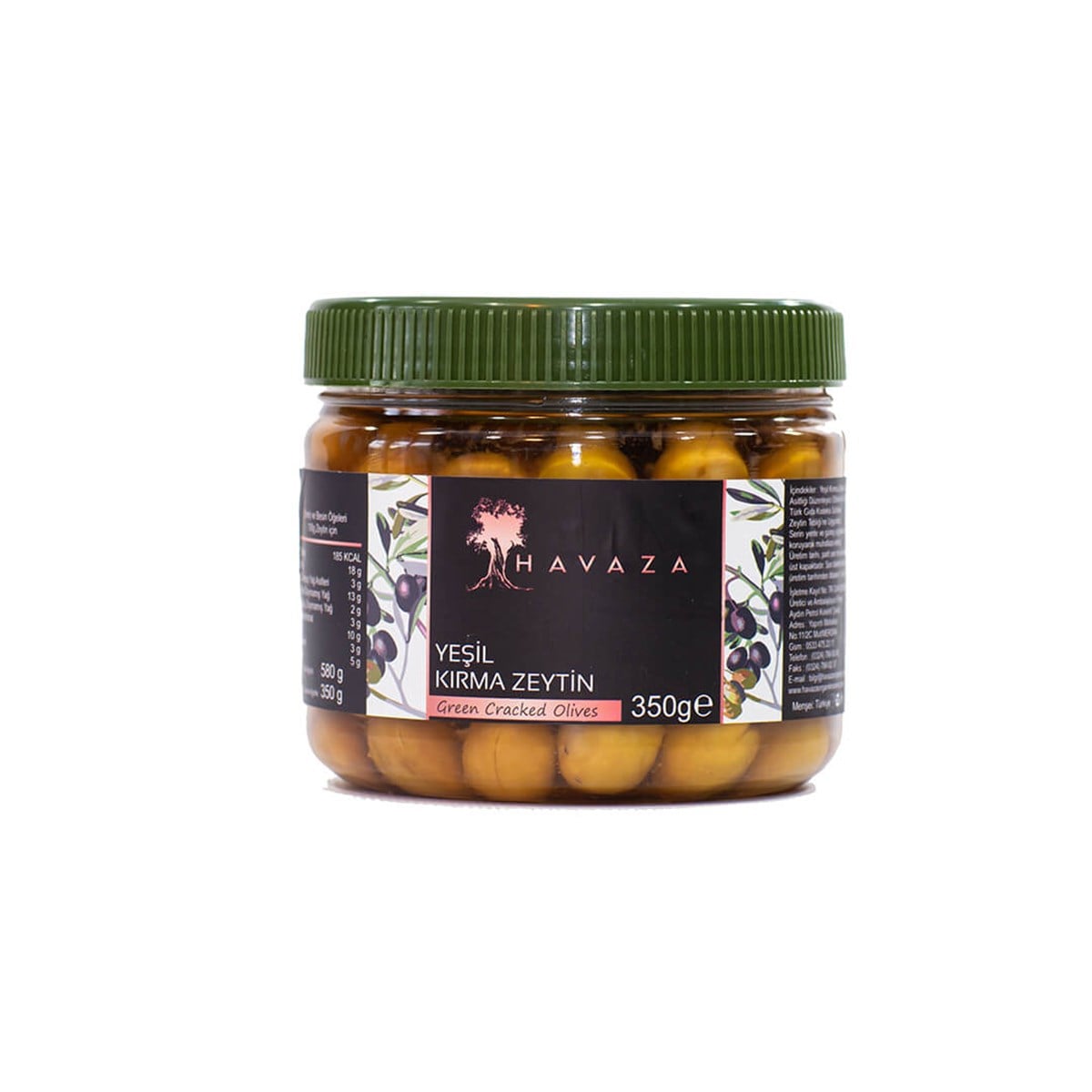 Yeşil Kırma Zeytin - 350 gr.