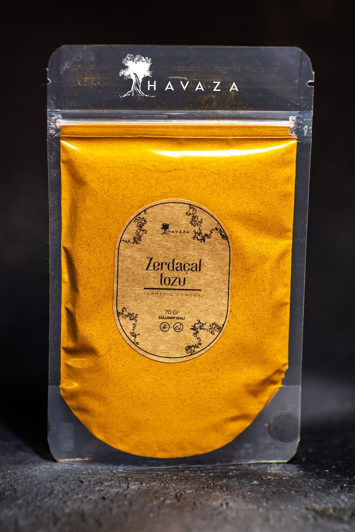 Zerdeçal Tozu 70 Gr. ( öğütülmüş, doğal, taze)