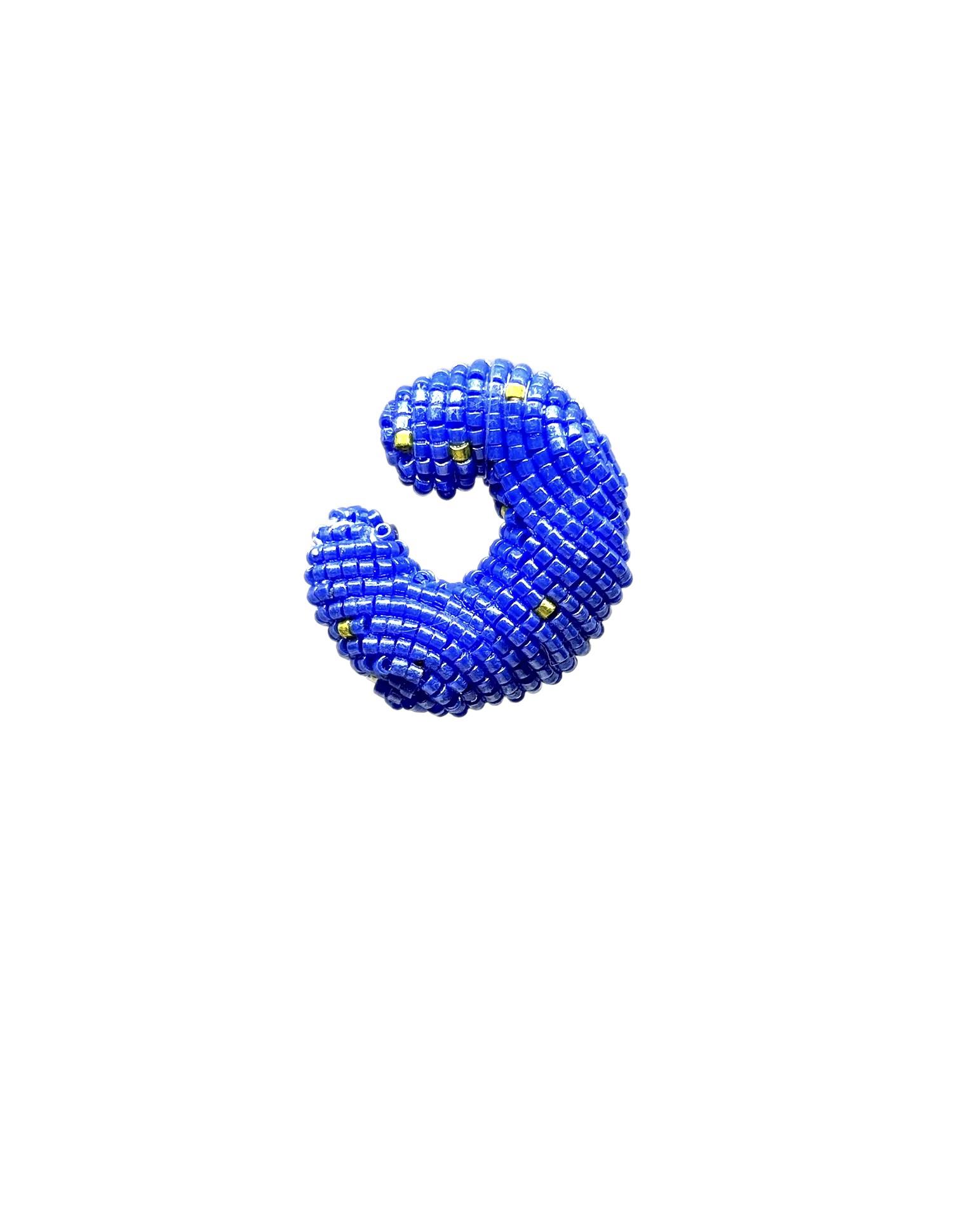 Joyce Small Earcuff (blue)