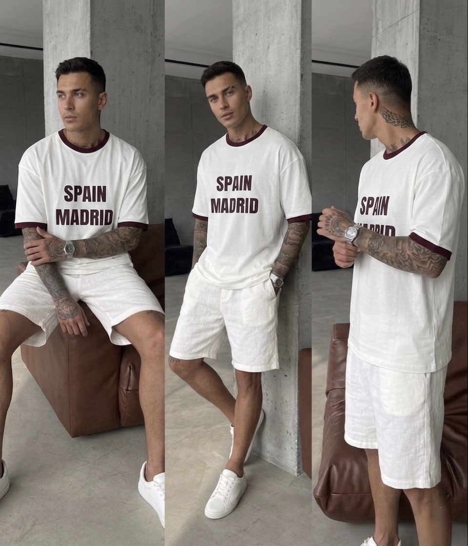 AMALFI ITALY Baskılı Oversize Tshirt Bordo