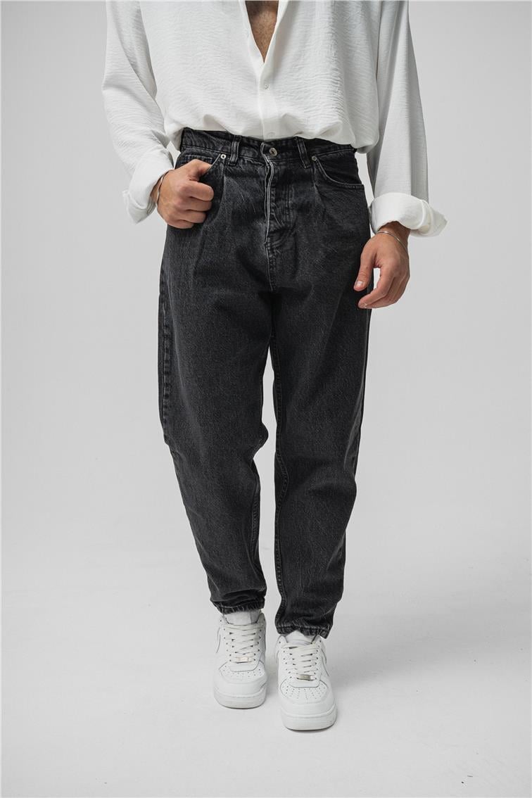Balloon Basic Jean Yıkamalı Siyah