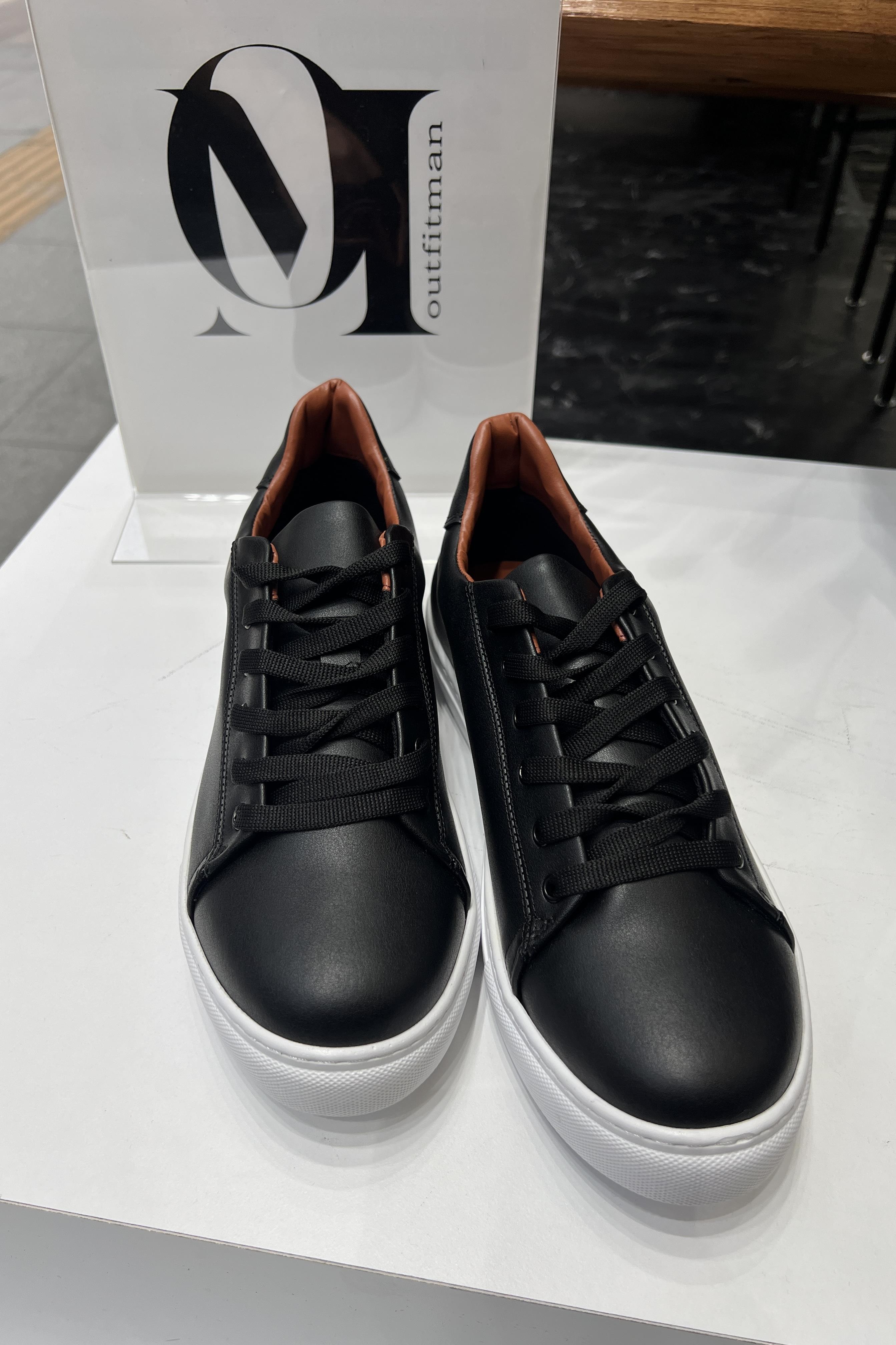 Basic Ayakkabı Siyah Beyaz