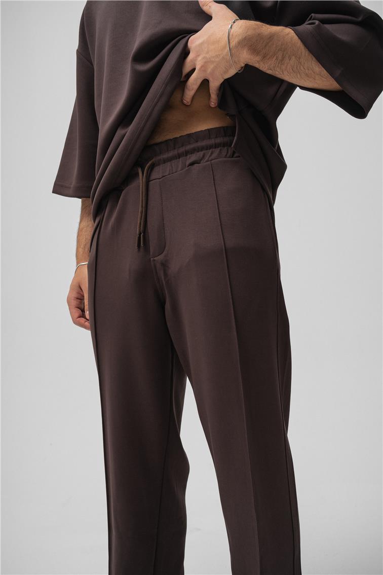 Basic Baggy Eşofman Kahve