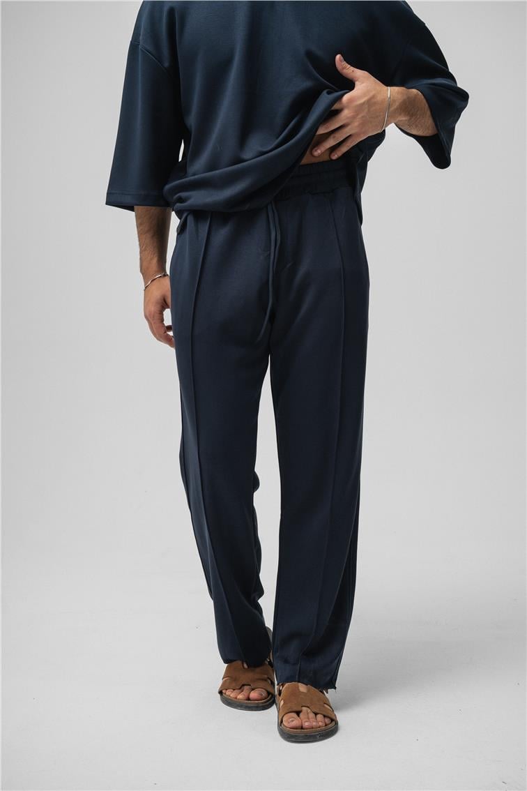 Basic Baggy Eşofman Lacivert