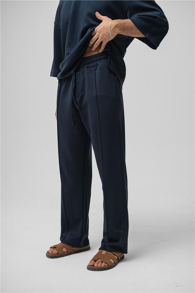 Basic Baggy Eşofman Lacivert