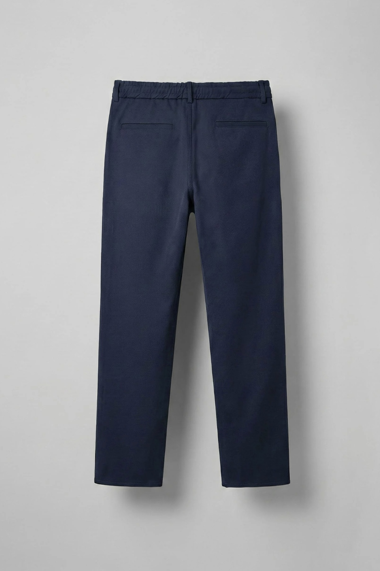 Classic Wide Pleated Baggy Pantolon Lacivert