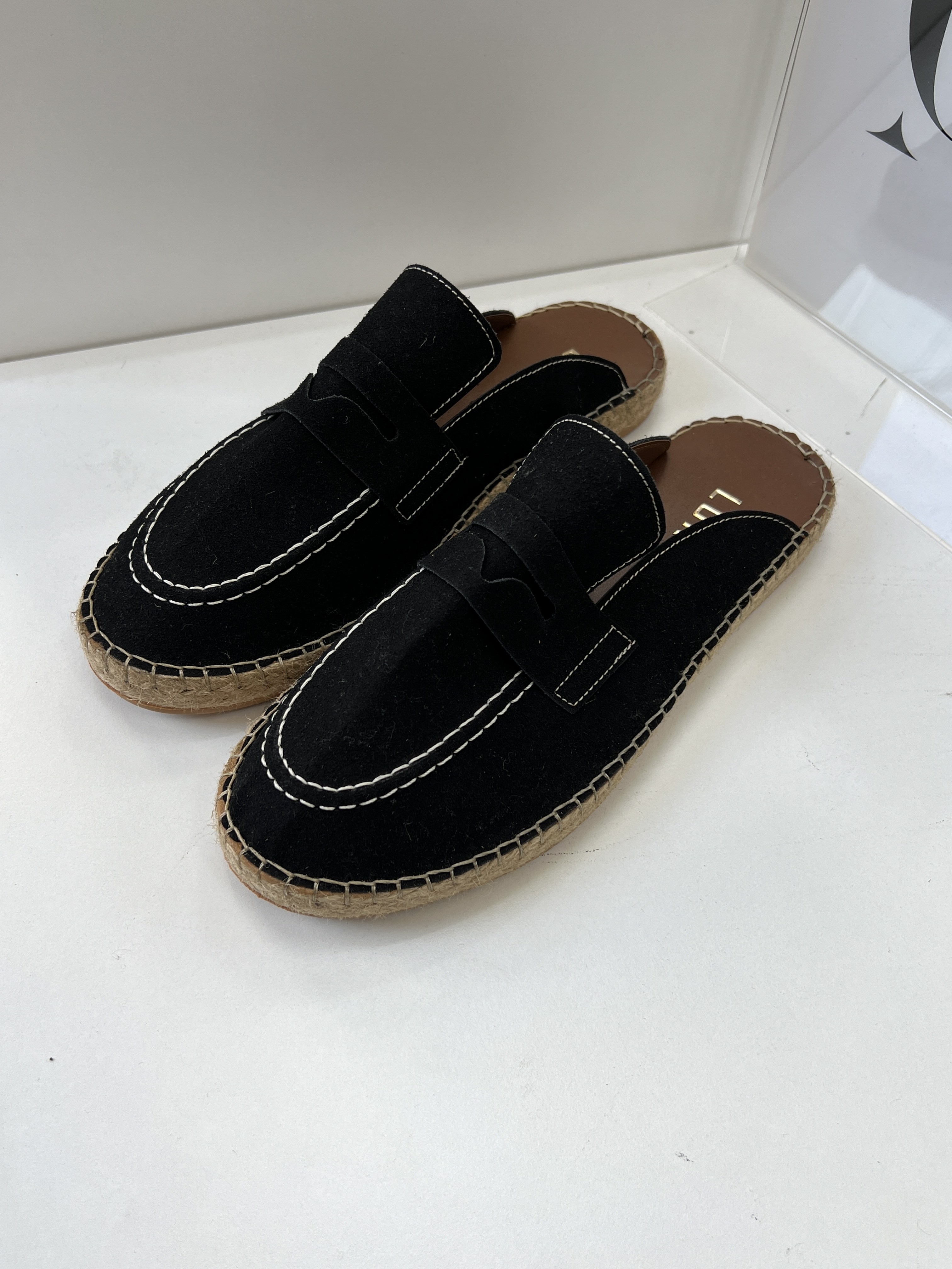 Espadril Kapalı Terlik Siyah
