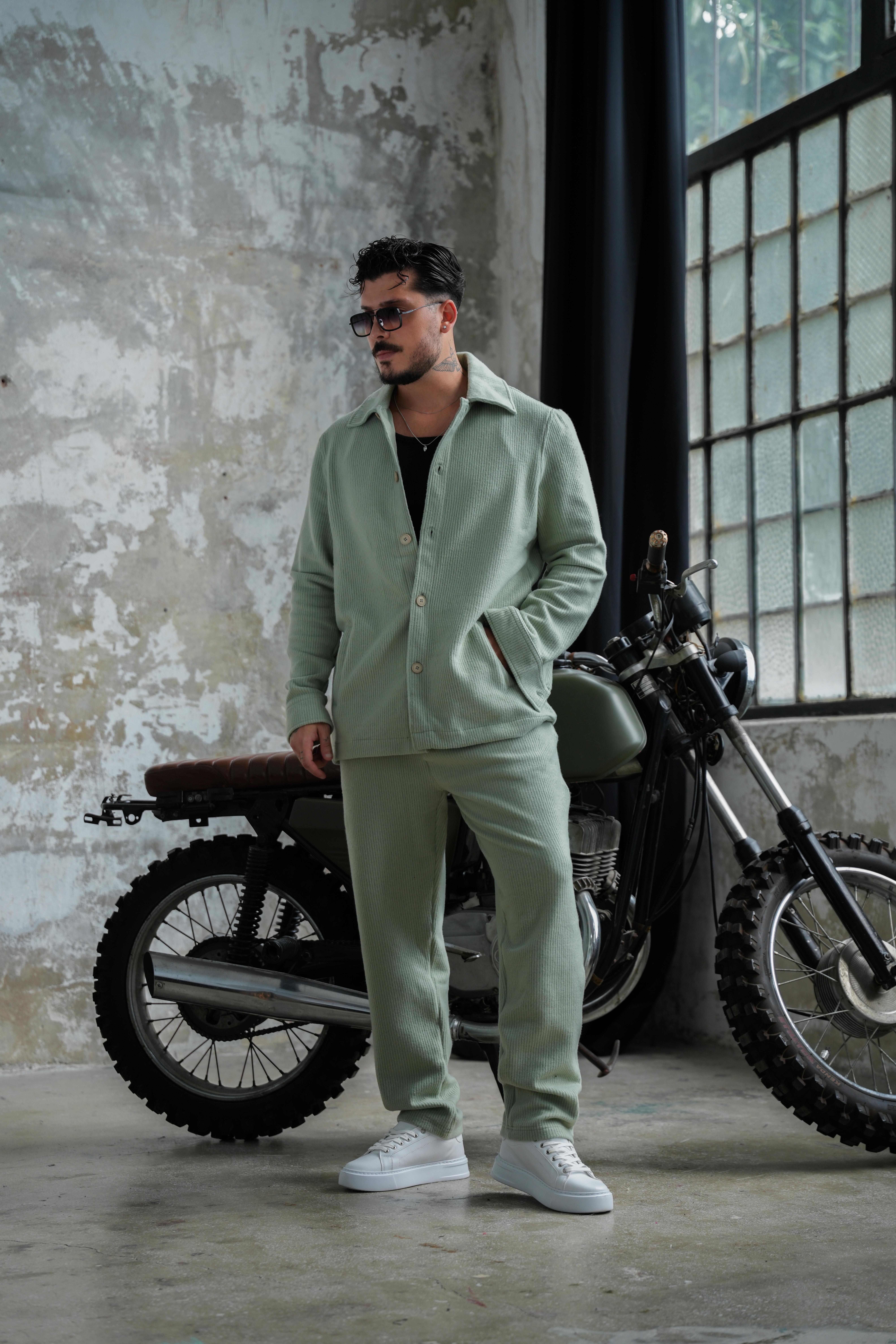 Milan Fitilli Ceket Mint