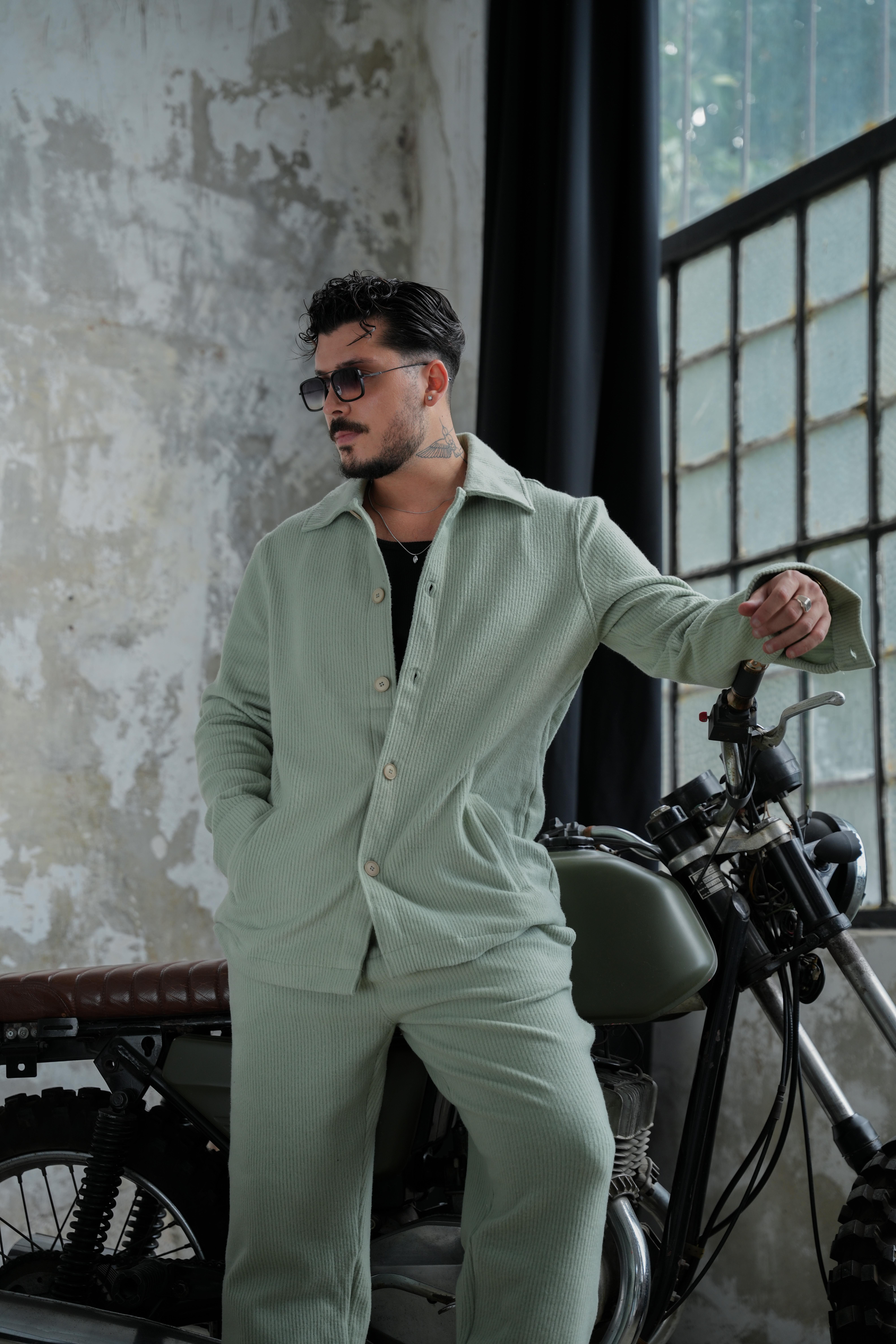 Milan Fitilli Ceket Mint