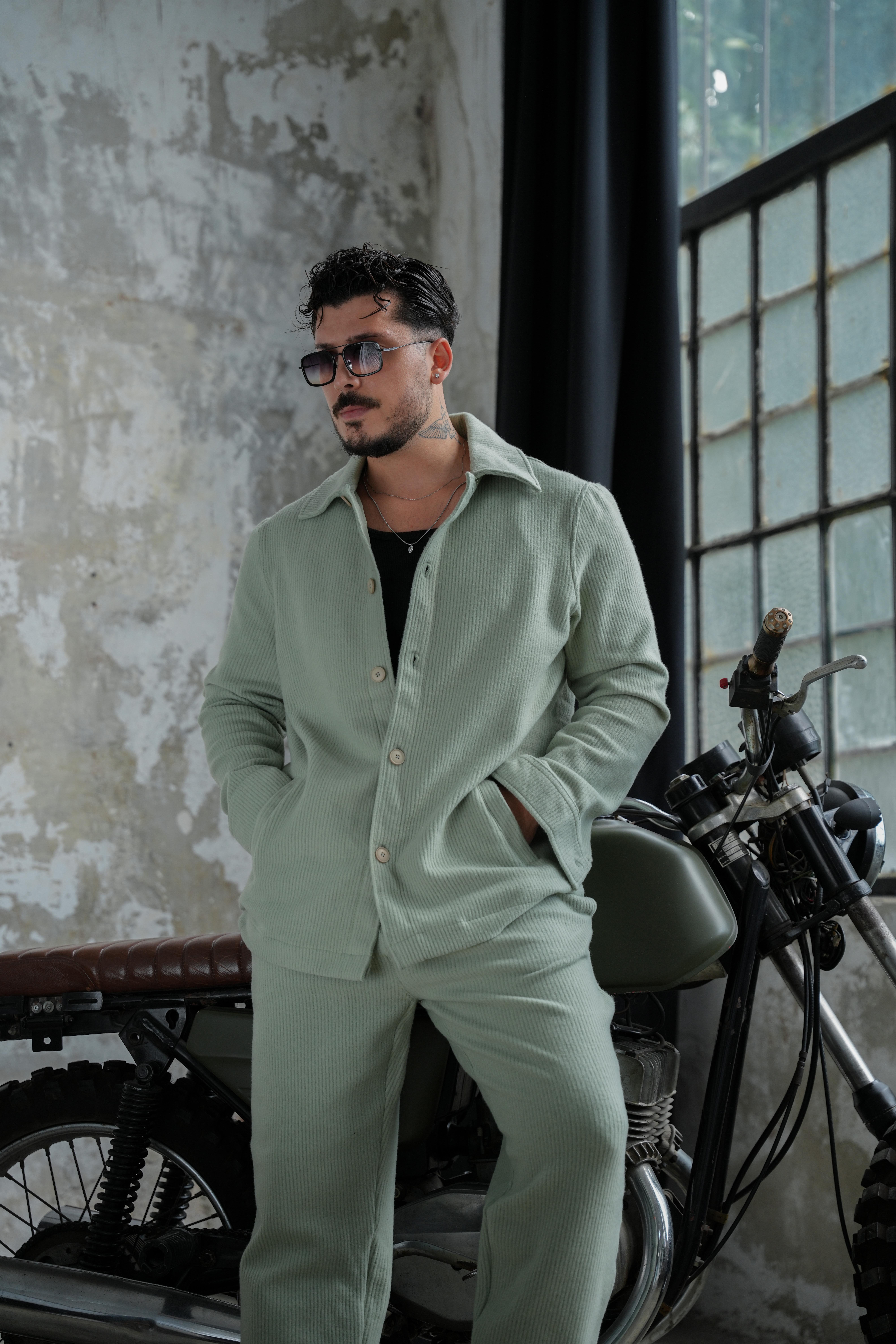 Milan Fitilli Ceket Mint