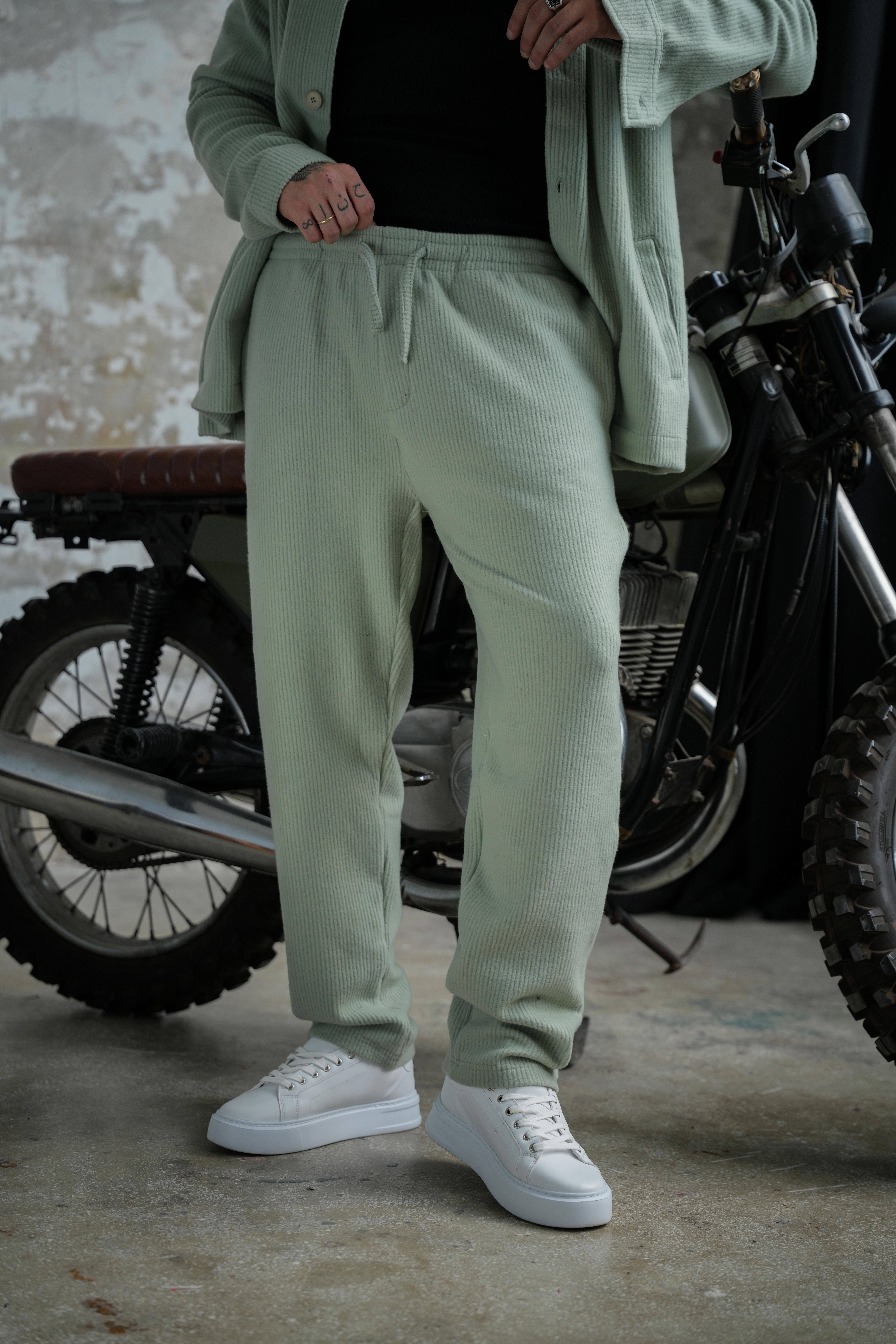Renzo Fitilli Pant Mint