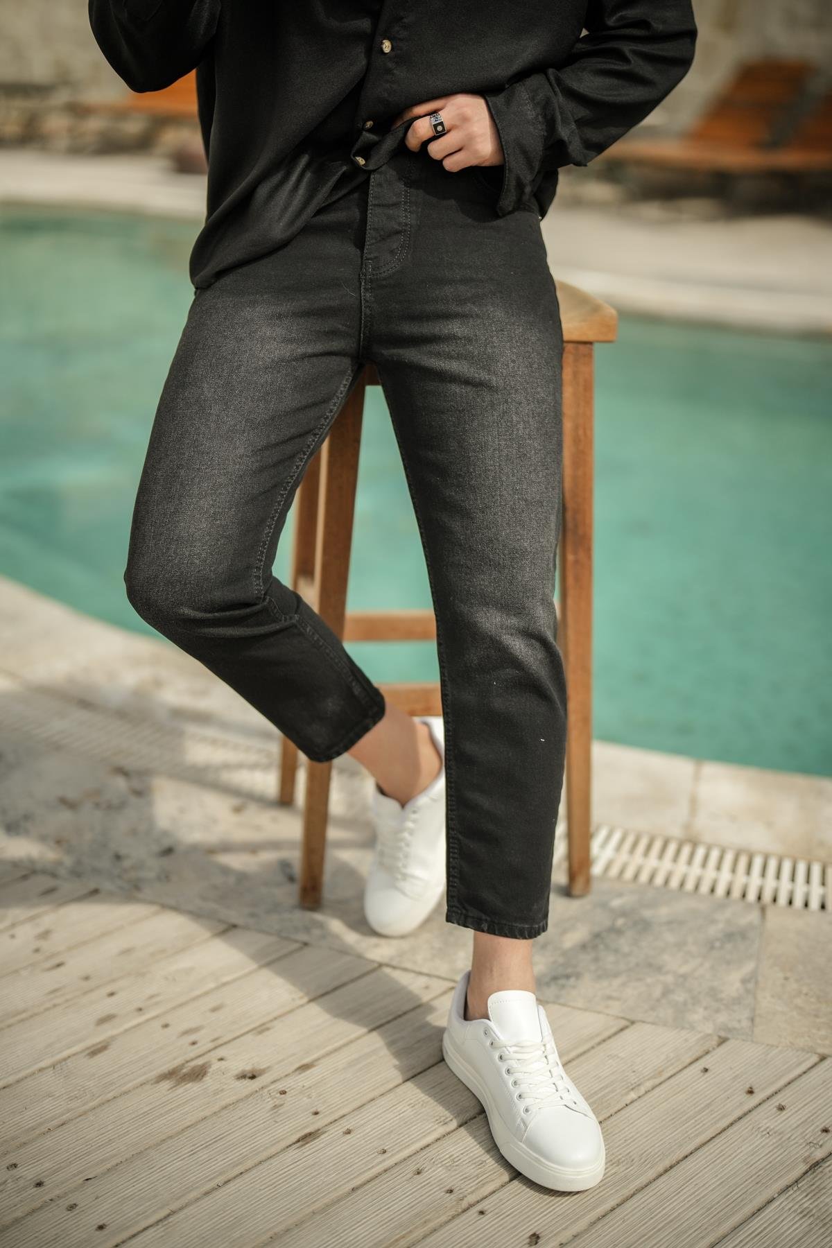 Santos Mom Jean Siyah