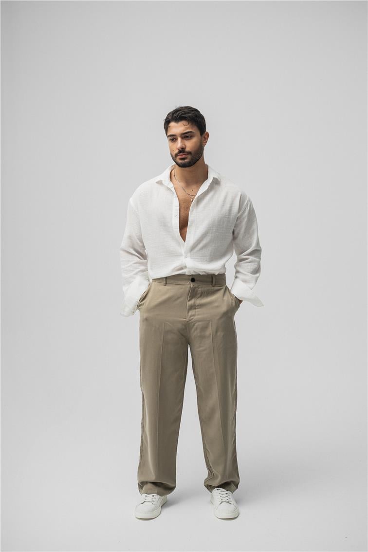 Tensel Baggy Pant. Haki