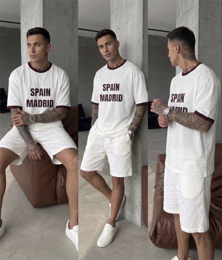 AMALFI ITALY Baskılı Oversize Tshirt Bordo