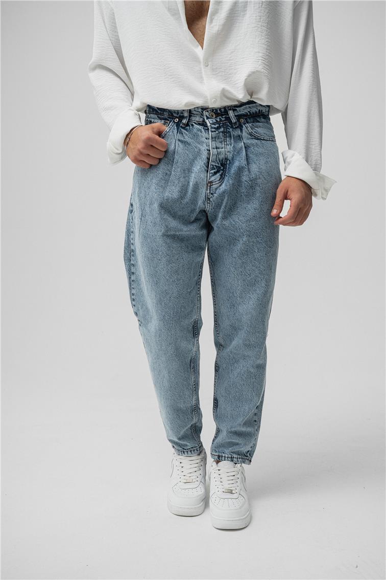 Balloon Basic Jean Yıkamalı Açık Mavi