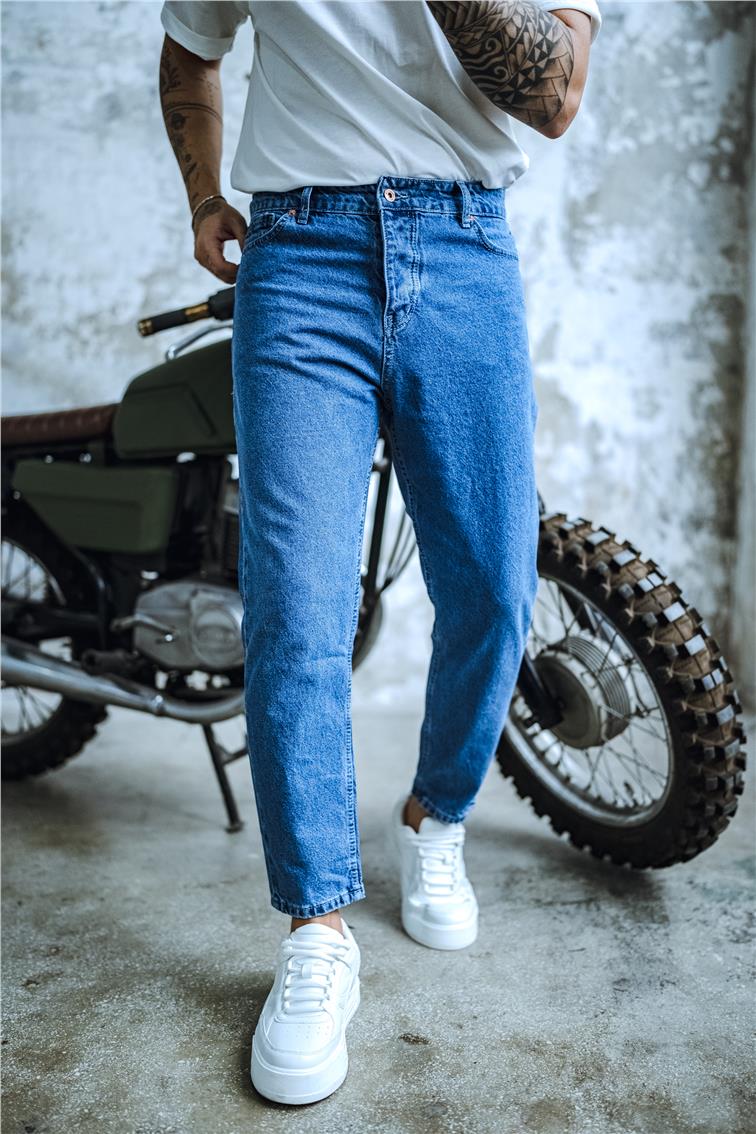 Basic Boyfriend Jean Mavi