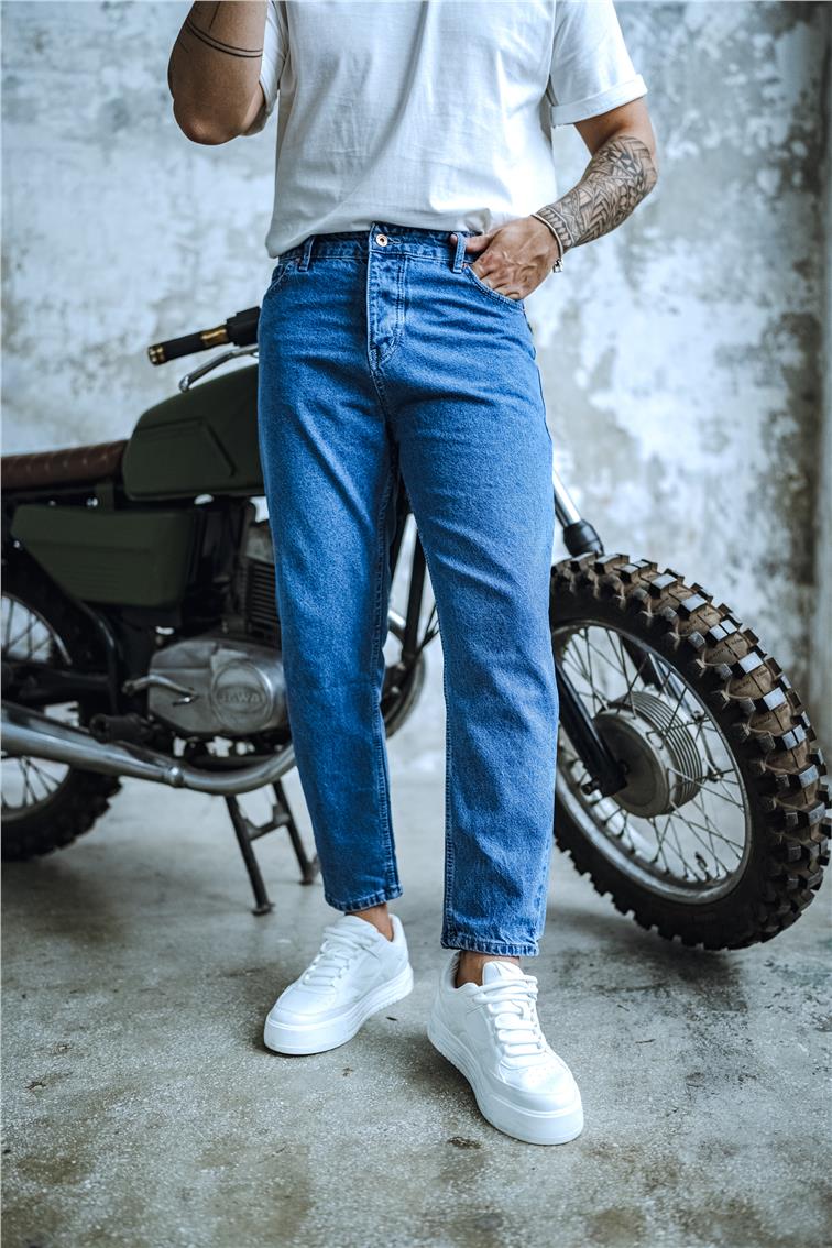 Basic Boyfriend Jean Mavi