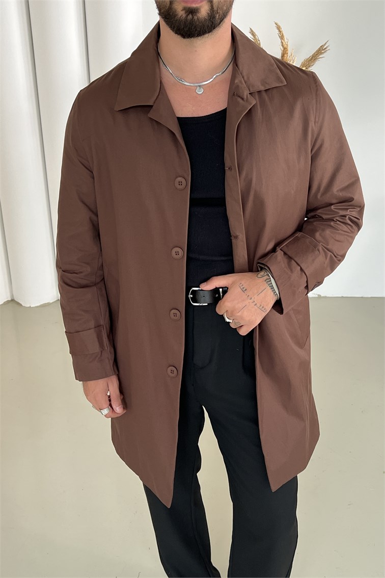 Basic Trench Kaban Kahve
