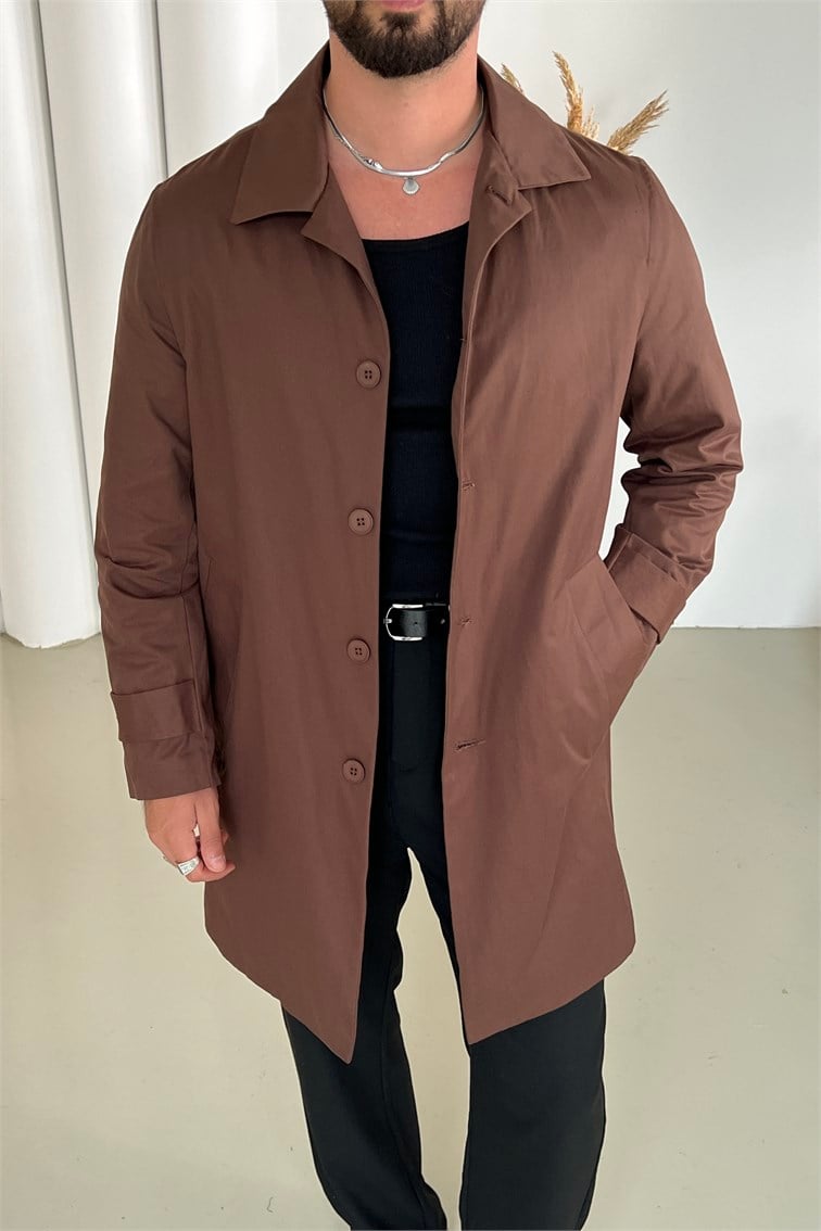 Basic Trench Kaban Kahve