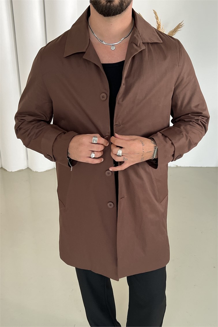 Basic Trench Kaban Kahve
