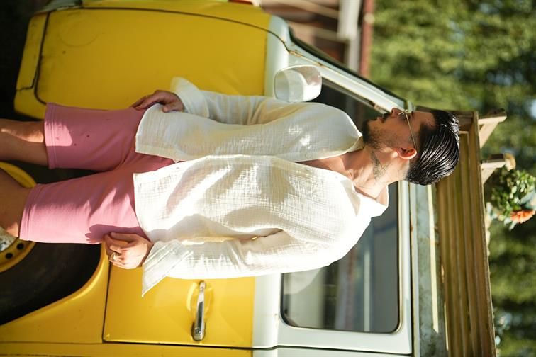 Cepsiz Müslin Oversize Gömlek Beyaz