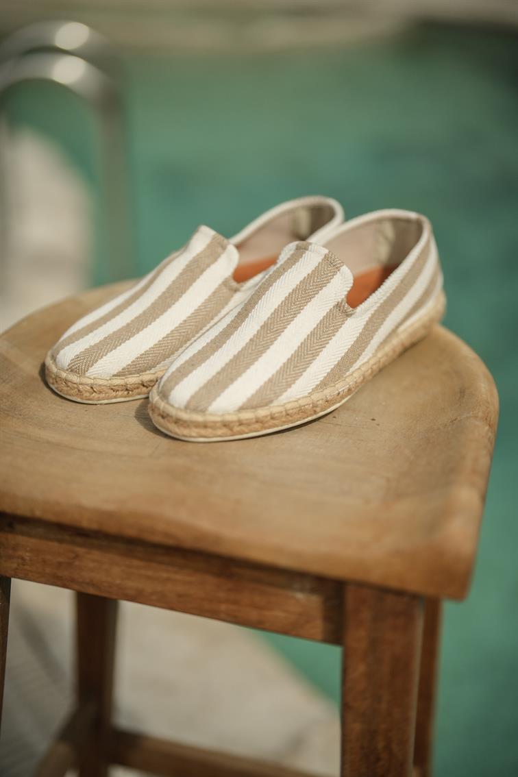 Espadril Ayakkabı Bej