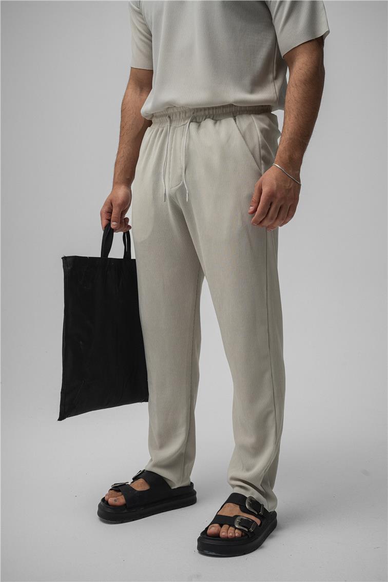 Fitilli Pantolon Gri