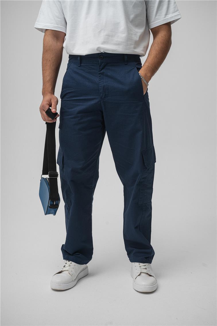 Kargo Cep Baggy Pant. Lacivert