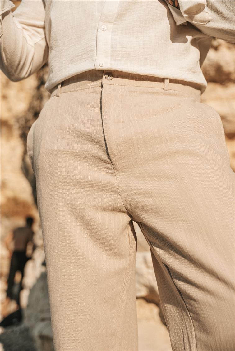 Keten Baggy Pantolon Bej