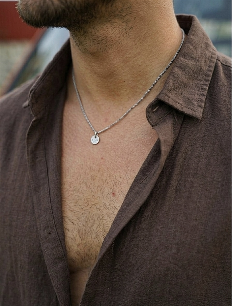 Keten Oversize Takım Kahve