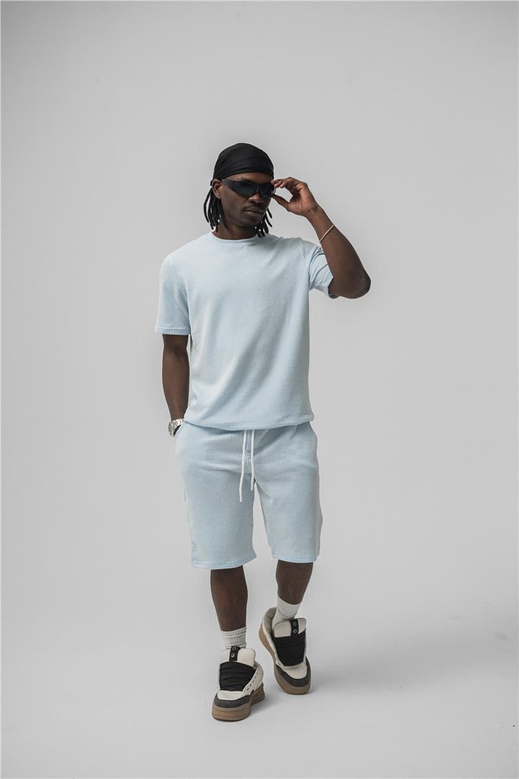 Line Basic Takım Açık Mavi