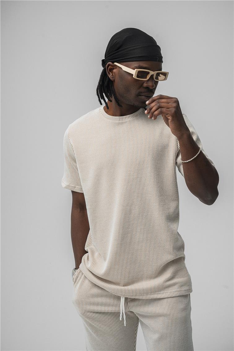 Line Basic Takım Bej