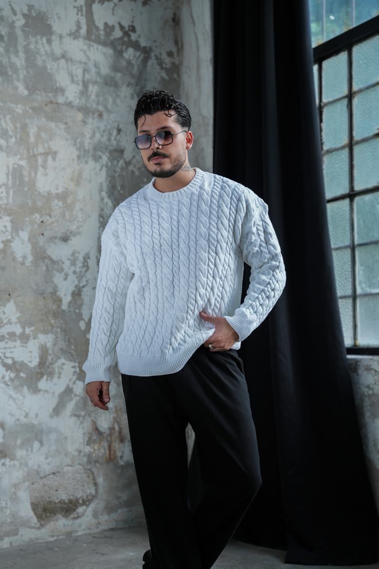 Maglieria Kazak Beyaz