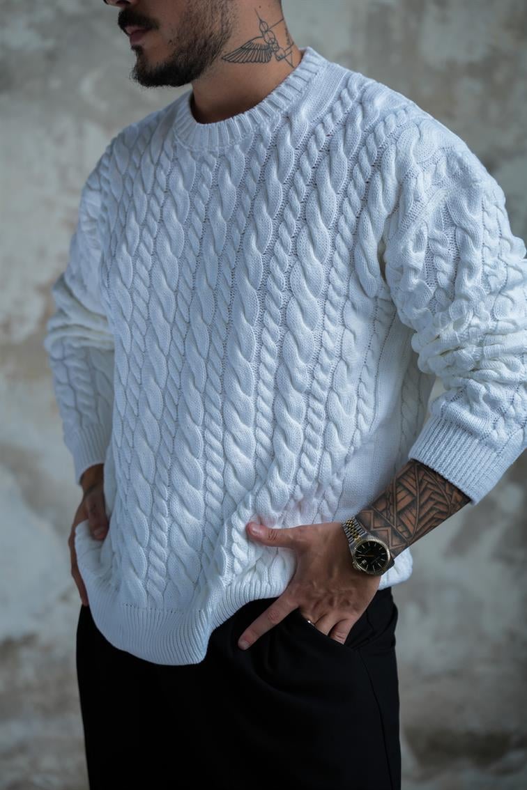 Maglieria Kazak Beyaz