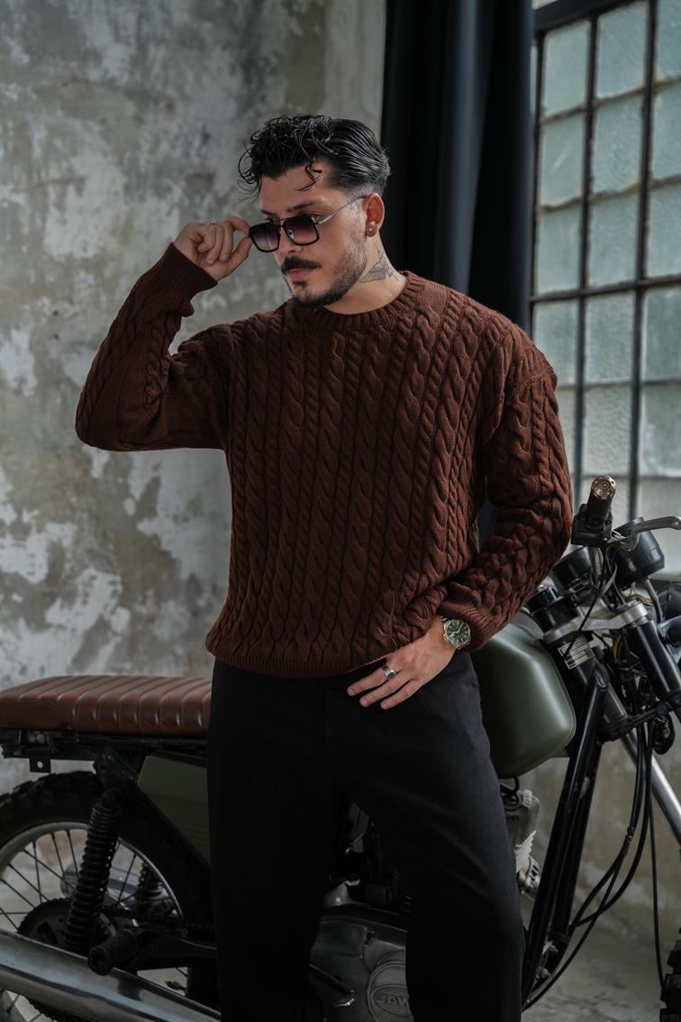 Maglieria Kazak Kahve