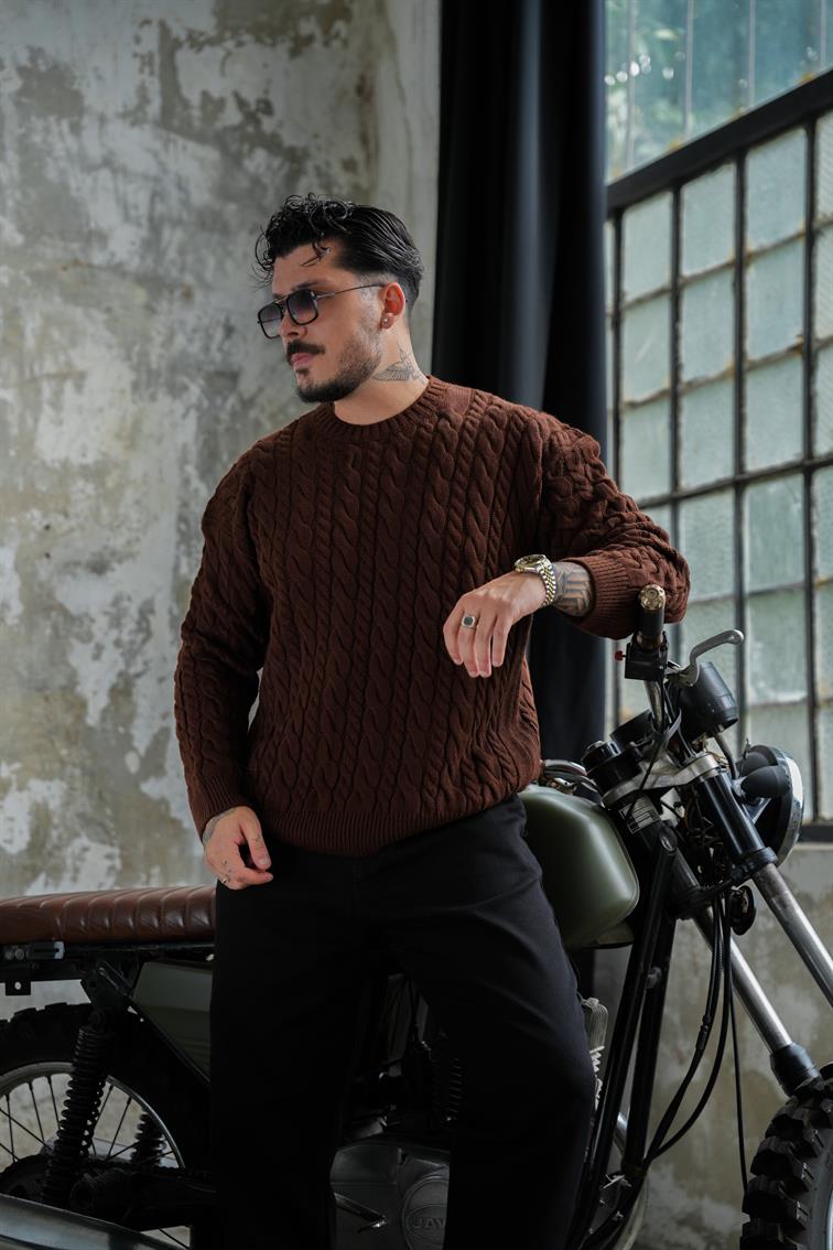 Maglieria Kazak Kahve