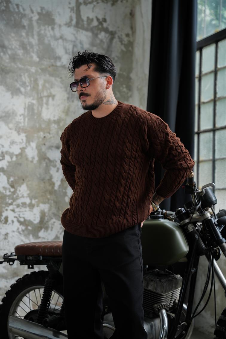 Maglieria Kazak Kahve