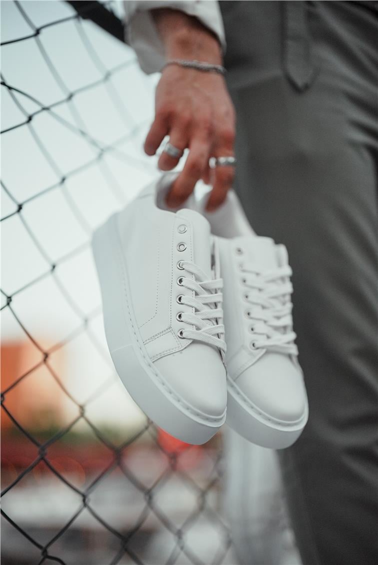 OUTFİT-MAN BASİC SHOES Beyaz