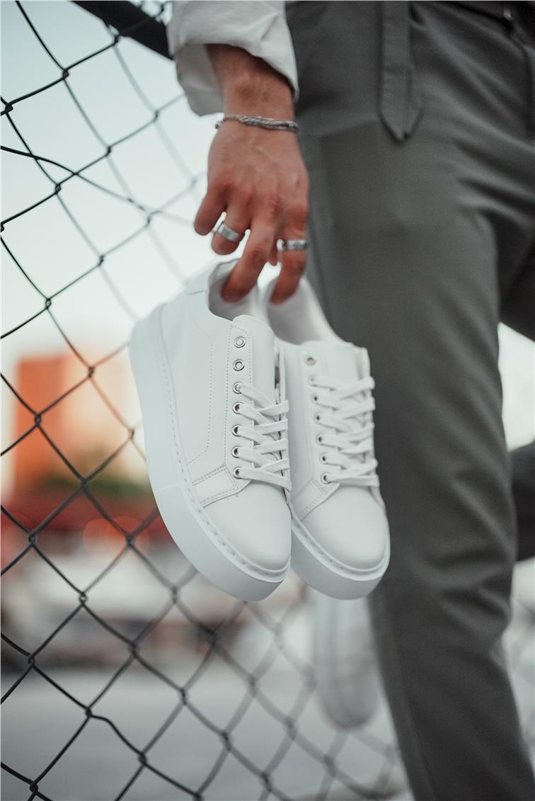 OUTFİT-MAN BASİC SHOES Beyaz