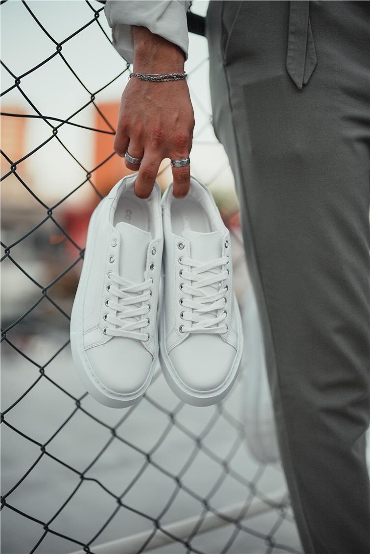 OUTFİT-MAN BASİC SHOES Beyaz