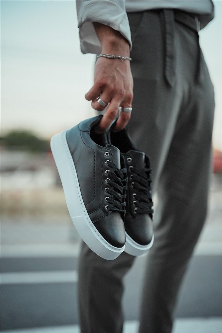 OUTFİT-MAN BASİC SHOES Siyah