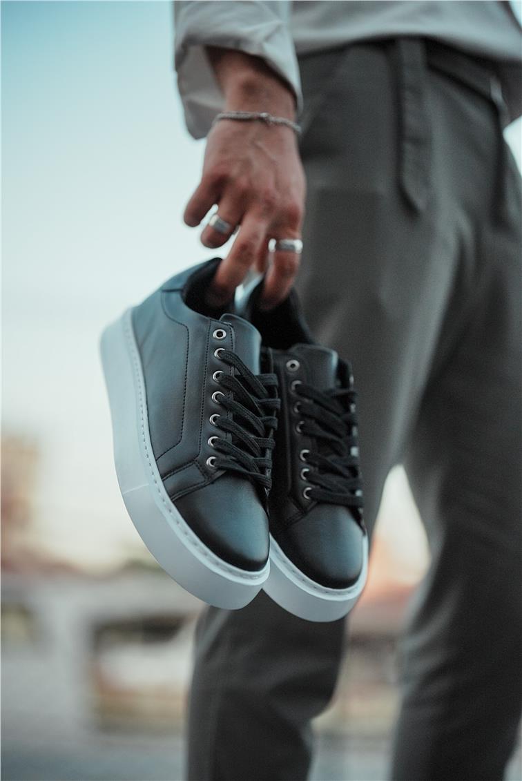 OUTFİT-MAN BASİC SHOES Siyah