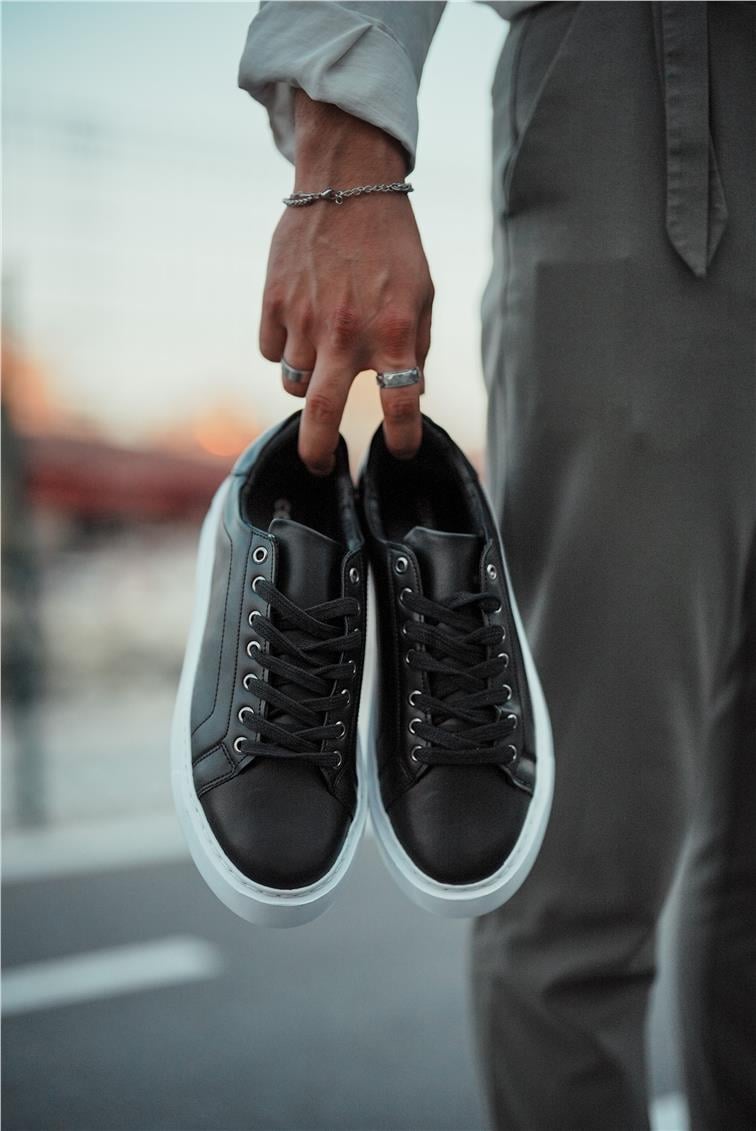 OUTFİT-MAN BASİC SHOES Siyah