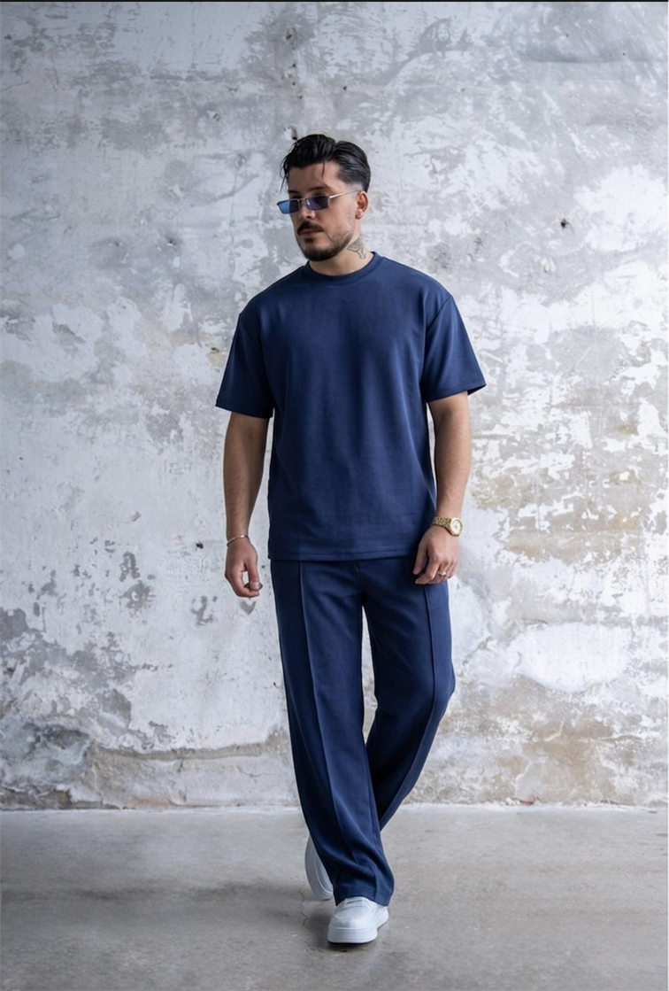 Oysho oversize takım Lacivert