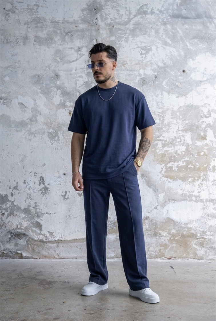 Oysho oversize takım Lacivert