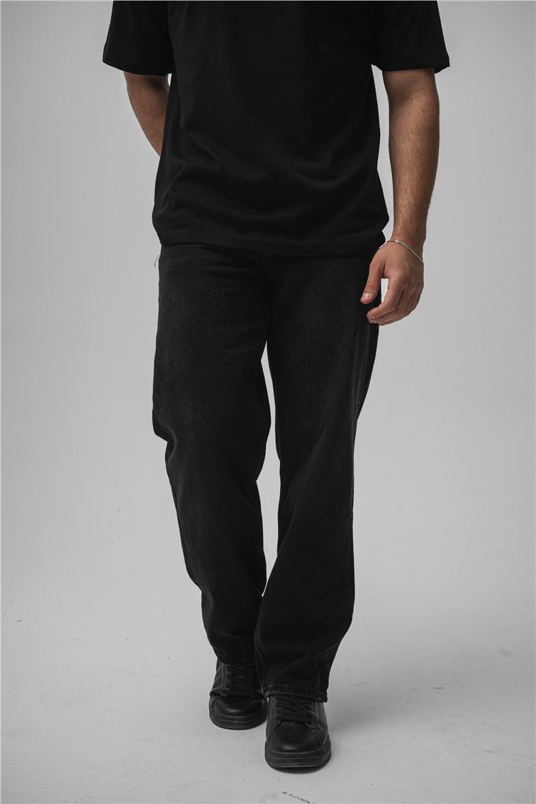 Plenty Regular Jean Yıkamalı Siyah