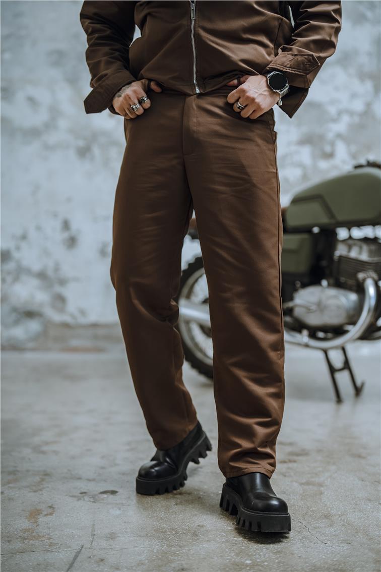 Rahat Klasik Pantolon Kahve