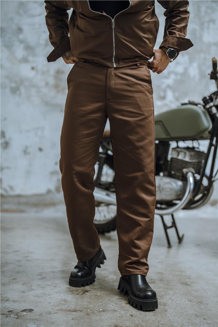 Rahat Klasik Pantolon Kahve