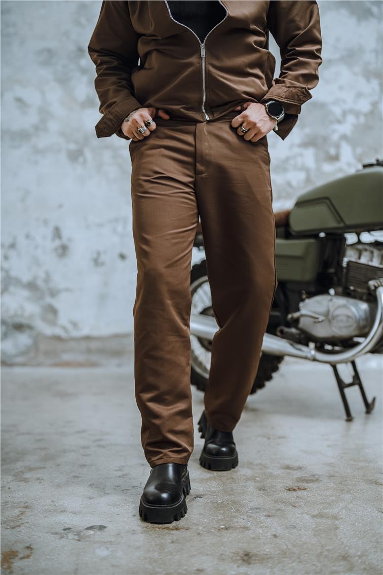 Rahat Klasik Pantolon Kahve